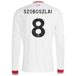 Liverpool FC Koszulka Piłkarska 2026-27 Dominik Szoboszlai #8 Wyjazdowa Męska Długi Rękaw