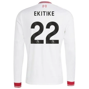 Liverpool FC Koszulka Piłkarska 2026-27 Ekitike #22 Wyjazdowa Męska Długi Rękaw