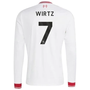 Liverpool FC Koszulka Piłkarska 2026-27 Florian Wirtz #7 Wyjazdowa Męska Długi Rękaw