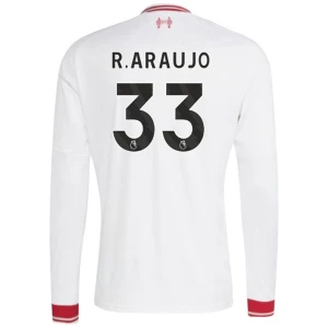 Liverpool FC Koszulka Piłkarska 2026-27 Ronald Araujo #33 Wyjazdowa Męska Długi Rękaw