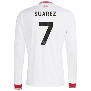 Liverpool FC Koszulka Piłkarska 2026-27 Suarez #7 Wyjazdowa Męska Długi Rękaw