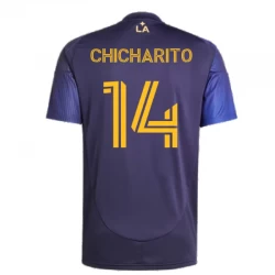Los Angeles Galaxy Koszulka Piłkarska 2025-26 Chicharito #14 Wyjazdowa Męska