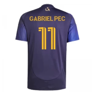 Los Angeles Galaxy Koszulka Piłkarska 2025-26 Gabriel Pec #11 Wyjazdowa Męska