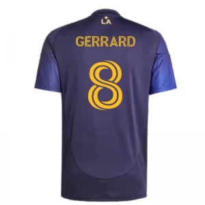 Los Angeles Galaxy Koszulka Piłkarska 2025-26 Steven Gerrard #8 Wyjazdowa Męska