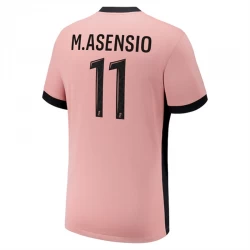 M.Asensio #11 Koszulki Piłkarskie Paris Saint-Germain PSG 2024-25 Trzecia Męska