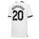 Manchester City Koszulka Piłkarska 2023-24 Bernardo Silva #20 Wyjazdowa Męska