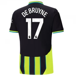 Manchester City Koszulka Piłkarska 2024-25 Kevin De Bruyne #17 Wyjazdowa Męska