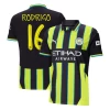 Manchester City Koszulka Piłkarska 2024-25 UCL Rodrigo #16 Wyjazdowa Męska