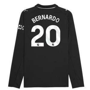 Manchester City Koszulka Piłkarska 2025-26 Bernardo Silva #20 Wyjazdowa Męska Długi Rękaw