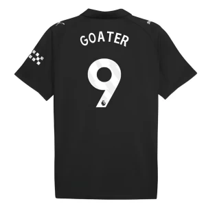Manchester City Koszulka Piłkarska 2025-26 Goater #9 Wyjazdowa Męska