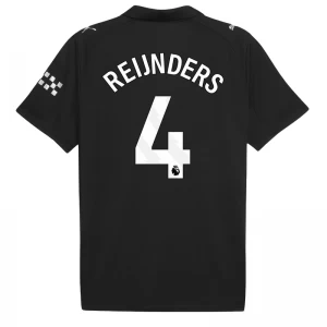 Manchester City Koszulka Piłkarska 2025-26 Reijnders #4 Wyjazdowa Męska