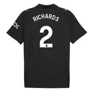 Manchester City Koszulka Piłkarska 2025-26 Richards #2 Wyjazdowa Męska