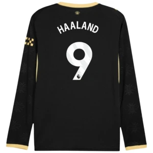 Manchester City Koszulka Piłkarska 2026-27 Erling Haaland #9 Wyjazdowa Męska Długi Rękaw