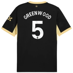 Manchester City Koszulka Piłkarska 2026-27 Greenwood #5 Wyjazdowa Męska
