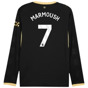 Manchester City Koszulka Piłkarska 2026-27 Marmoush #7 Wyjazdowa Męska Długi Rękaw