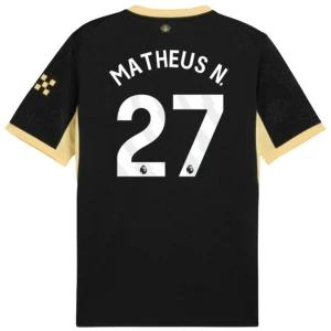 Manchester City Koszulka Piłkarska 2026-27 Matheus N. #27 Wyjazdowa Męska