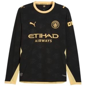 Manchester City Koszulka Piłkarska 2026-27 Wyjazdowa Męska Długi Rękaw
