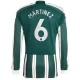 Manchester United Koszulka Piłkarska 2023-24 Emiliano Martínez #6 Wyjazdowa Męska Długi Rękaw