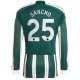 Manchester United Koszulka Piłkarska 2023-24 Jadon Sancho #25 Wyjazdowa Męska Długi Rękaw