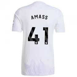 Manchester United Koszulka Piłkarska 2025-26 Amass #41 Wyjazdowa Męska