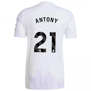 Manchester United Koszulka Piłkarska 2025-26 Antony #21 Wyjazdowa Męska