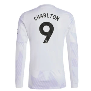 Manchester United Koszulka Piłkarska 2025-26 Charlton #9 Wyjazdowa Męska Długi Rękaw