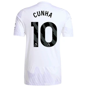 Manchester United Koszulka Piłkarska 2025-26 Cunha #10 Wyjazdowa Męska