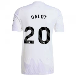 Manchester United Koszulka Piłkarska 2025-26 Dalot #20 Wyjazdowa Męska