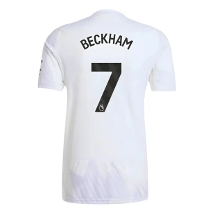 Manchester United Koszulka Piłkarska 2025-26 David Beckham #7 Wyjazdowa Męska