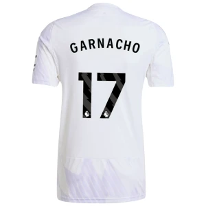 Manchester United Koszulka Piłkarska 2025-26 Garnacho #17 Wyjazdowa Męska