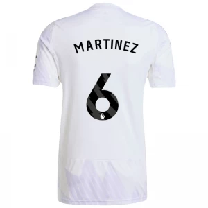 Manchester United Koszulka Piłkarska 2025-26 Martínez #6 Wyjazdowa Męska