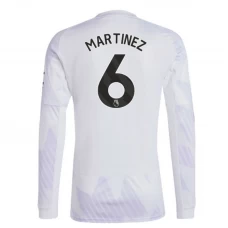 Manchester United Koszulka Piłkarska 2025-26 Martínez #6 Wyjazdowa Męska Długi Rękaw