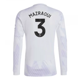 Manchester United Koszulka Piłkarska 2025-26 Mazraoui #3 Wyjazdowa Męska Długi Rękaw
