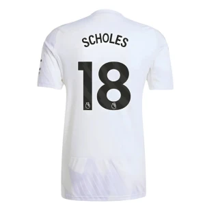 Manchester United Koszulka Piłkarska 2025-26 Scholes #18 Wyjazdowa Męska