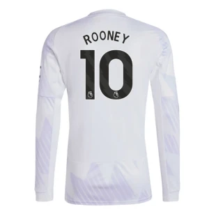 Manchester United Koszulka Piłkarska 2025-26 Wayne Rooney #10 Wyjazdowa Męska Długi Rękaw