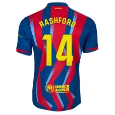Marcus Rashford #14 Koszulki Piłkarskie FC Barcelona 2025-26 Fourth Męska