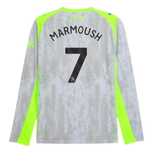 Marmoush #7 Koszulki Piłkarskie Manchester City 2025-26 Trzecia Męska Długi Rękaw