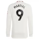 Martial #9 Koszulki Piłkarskie Manchester United 2023-24 Alternatywna Męska Długi Rękaw
