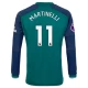 Martinelli #11 Koszulki Piłkarskie Arsenal FC 2023-24 Alternatywna Męska Długi Rękaw
