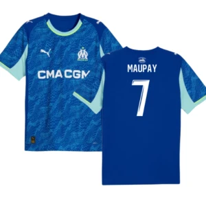 Maupay #7 Koszulki Piłkarskie Olympique Marsylia 2025-26 Trzecia Męska