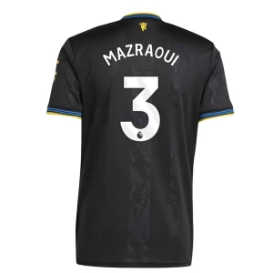 Mazraoui #3 Koszulki Piłkarskie Manchester United 2025-26 Trzecia Męska
