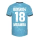 Mbamba #18 Koszulki Piłkarskie Bayer 04 Leverkusen 2023-24 Alternatywna Męska
