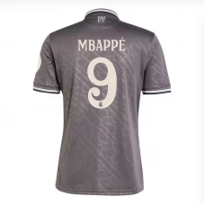 Mbappe #9 Koszulki Piłkarskie Real Madryt 2024-25 HP Alternatywna Męska