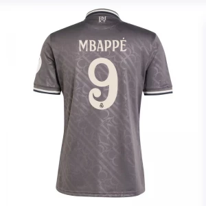 Mbappe #9 Koszulki Piłkarskie Real Madryt 2024-25 HP Alternatywna Męska