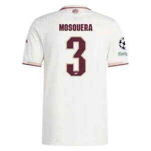 Mosquera #3 Koszulki Piłkarskie Arsenal FC 2025-26 Champions League Trzecia Męska