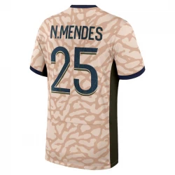 N. Mendes #25 Koszulki Piłkarskie Paris Saint-Germain PSG 2024-25 Fourth Męska
