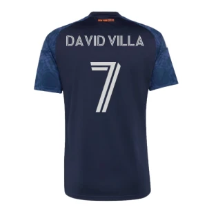 New York City FC Koszulka Piłkarska 2026 David Villa #7 Wyjazdowa Męska