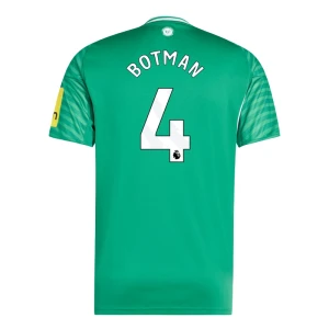 Newcastle United Koszulka Piłkarska 2025-26 Botman #4 Wyjazdowa Męska