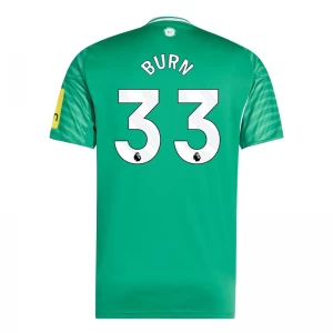 Newcastle United Koszulka Piłkarska 2025-26 Burn #33 Wyjazdowa Męska