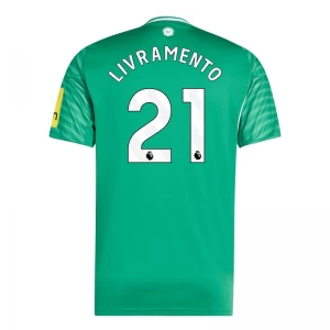 Newcastle United Koszulka Piłkarska 2025-26 Livramento #21 Wyjazdowa Męska